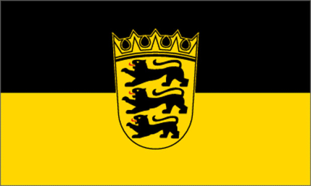 Flag Baden-Württemberg, Banner Baden-Württemberg