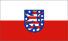 Flag graphic Thuringia