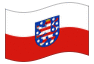 Animated flag Thuringia