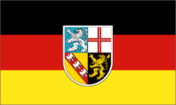 Flag Saarland, Banner Saarland
