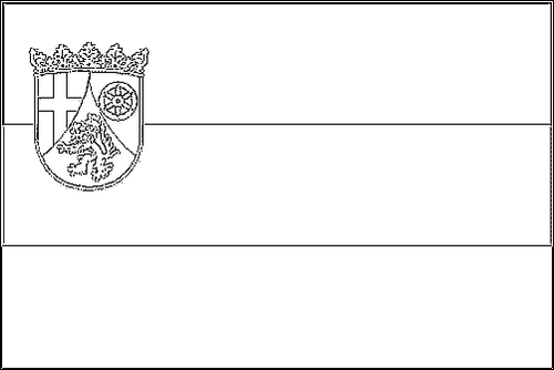 Outline of the flag of Rhineland-Palatinate to color