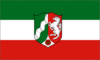 Flag graphic North Rhine-Westphalia