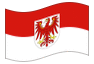 Animated flag Brandenburg