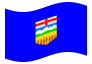 Animated flag Alberta