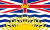 Flag graphic British Colombia