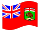 Animated flag Manitoba