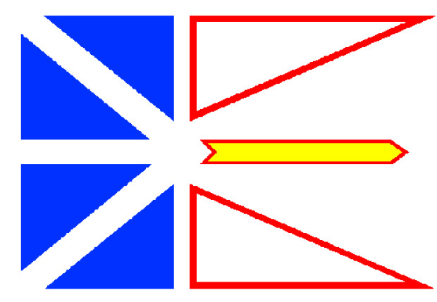 Flag Newfoundland and Labrador, Banner Newfoundland and Labrador