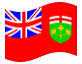 Animated flag Ontario