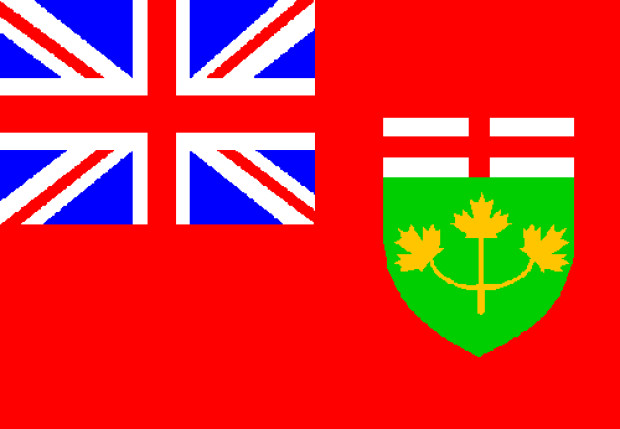 Flag Ontario, Banner Ontario