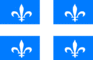 Flag graphic Québec