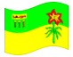 Animated flag Saskatchewan