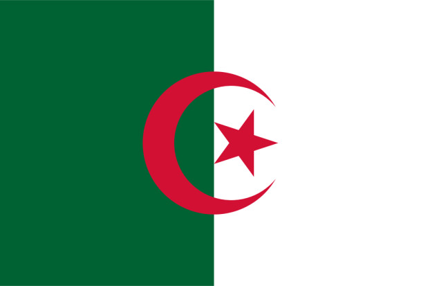 Flag Algeria, Banner Algeria