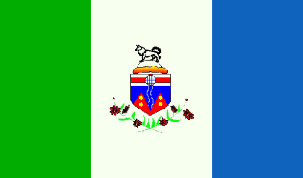Flag Yukon Territory, Banner Yukon Territory