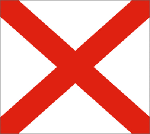Flag Alabama, Banner Alabama