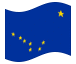 Animated flag Alaska