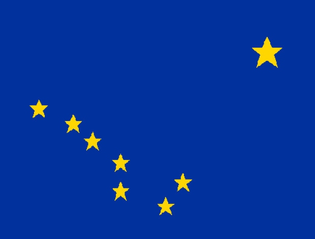 Flag Alaska, Banner Alaska