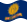 Static waving flag of Georgia