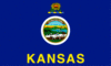 Flag graphic Kansas