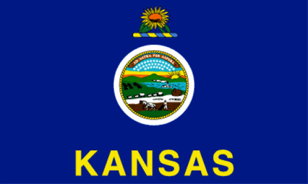 Flag Kansas, Banner Kansas