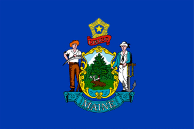 Flag Maine, Banner Maine
