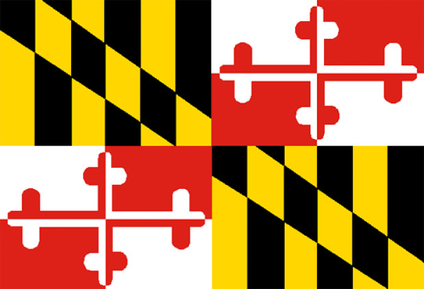 Flag Maryland, Banner Maryland