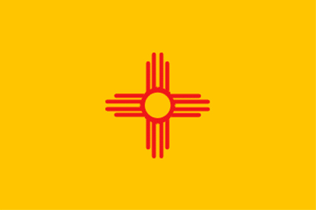 Flag New Mexico, Banner New Mexico