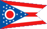 Flag graphic Ohio