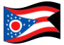 Animated flag Ohio
