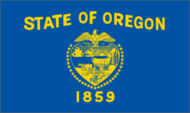 Flag Oregon, Banner Oregon