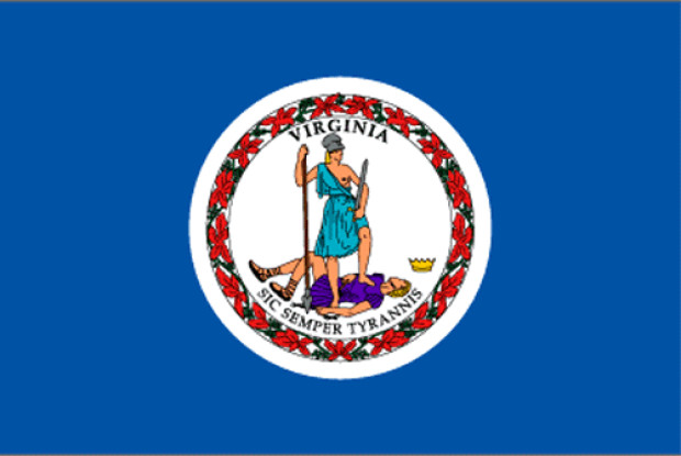 Flag Virginia, Banner Virginia