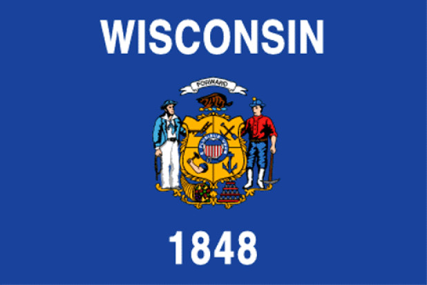 Flag Wisconsin, Banner Wisconsin