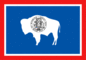 Flag graphic Wyoming