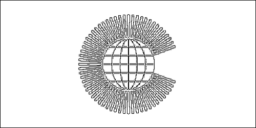 Outline of the flag of Commonwealth to color