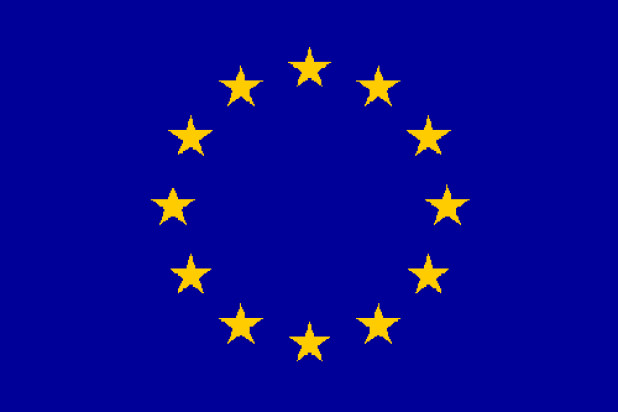 Flag European Union (EU), Banner European Union (EU)