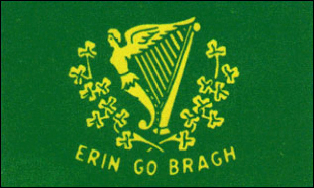 Flag Erin go Bragh, Banner Erin go Bragh