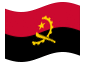 Animated flag Angola