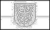 Lower Silesia (Prussian Province) flag coloring page