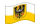 Waving flag of Lower Silesia (Prussian Province)