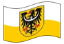 Animated flag Lower Silesia (Prussian Province)