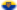 Oval vignette flag of Upper Silesia (Prussian Province)