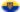 Oval vignette flag of Upper Silesia (Prussian Province)