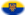 Oval vignette flag of Upper Silesia (Prussian Province)