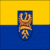 Square flag of Upper Silesia (Prussian Province)