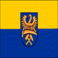 Square flag of Upper Silesia (Prussian Province)