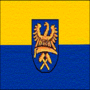 Square flag of Upper Silesia (Prussian Province)