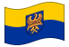 Waving flag of Upper Silesia (Prussian Province)