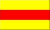 Flag graphic Baden without coat of arms