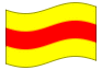 Animated flag Baden without coat of arms