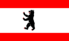 Flag graphic West Berlin (West Berlin)