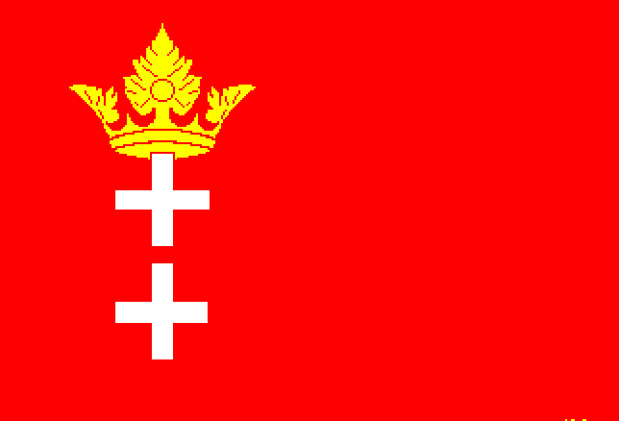Flag Gdansk (Free City of Gdansk), Banner Gdansk (Free City of Gdansk)